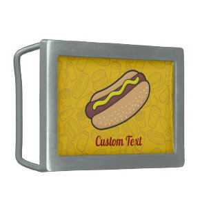 Hotdog Belt Buckle