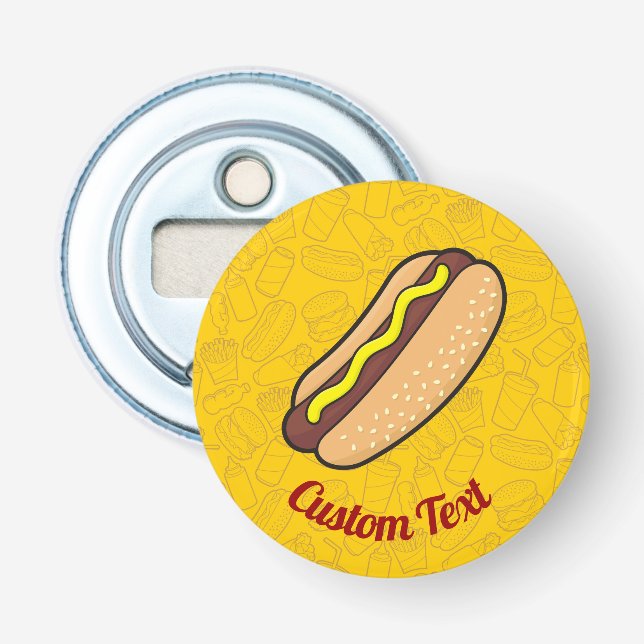 Hotdog Bottle Opener (Front)