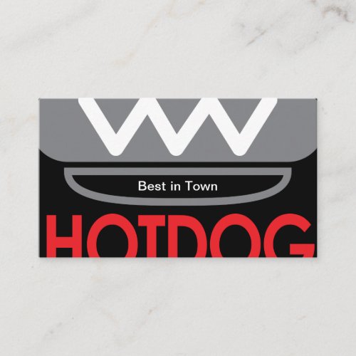 Hotdog Business Card