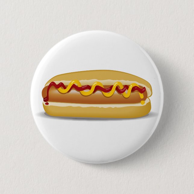 Hotdog Button (Front)