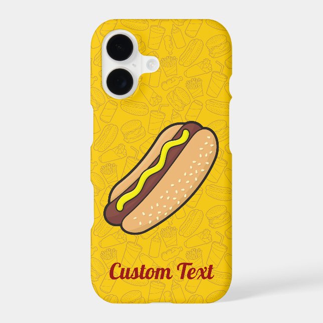 Hotdog Case-Mate iPhone Case (Back)