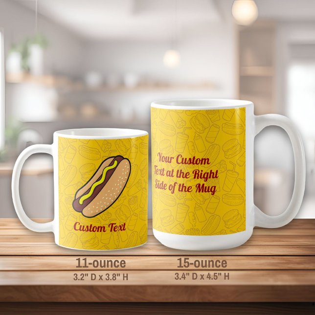 Hotdog Coffee Mug (Creator Uploaded)