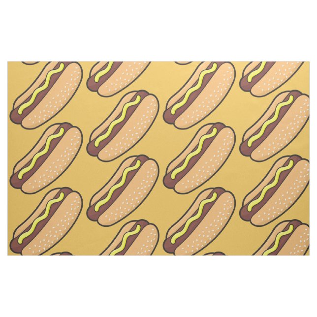 Hotdog Fabric (Fat Quarter)