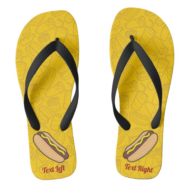 Hotdog Flip Flops (Footbed)