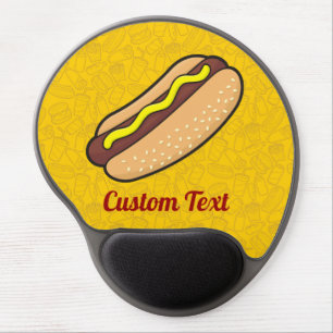 Hotdog Gel Mouse Pad