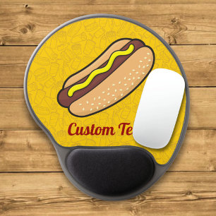 Hotdog Gel Mouse Pad