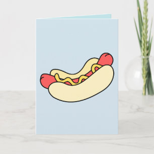 HOTDOG HAPPY BIRTHDAY GREETING CARDS