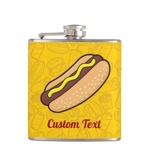 Hotdog Hip Flask