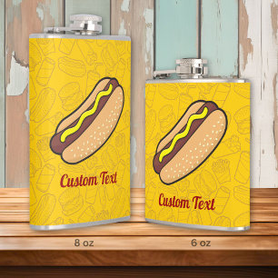 Hotdog Hip Flask
