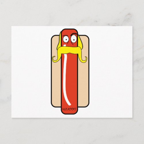 Hotdog Hulk Hogan Postcard