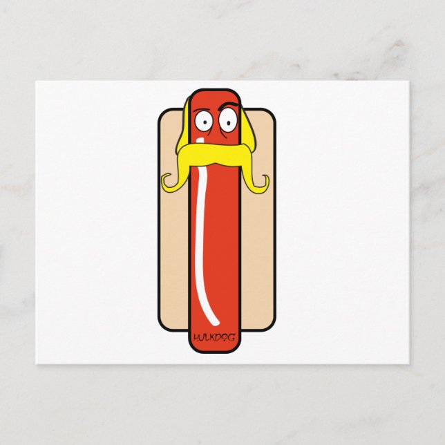 Hotdog Hulk Hogan Postcard (Front)