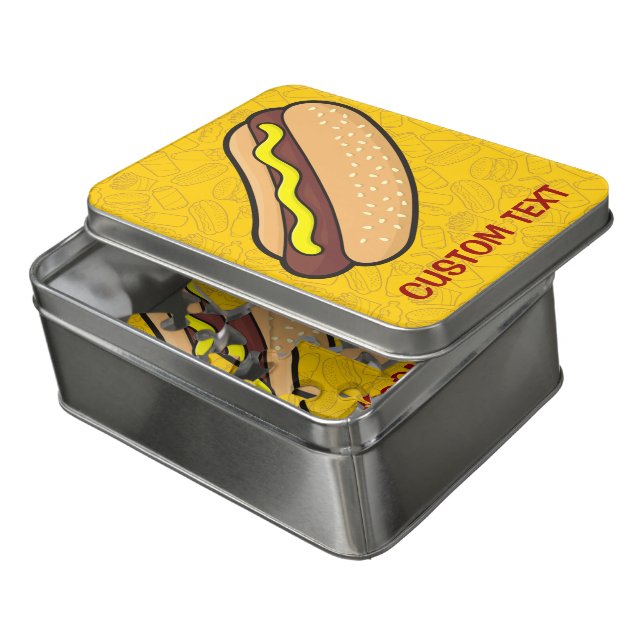 Hotdog Jigsaw Puzzle (Lid Open)