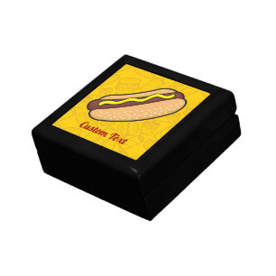 Hotdog Keepsake Box