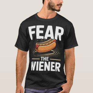 Hotdog Ketchup Sausage Hot Dog Eating Fast T-Shirt