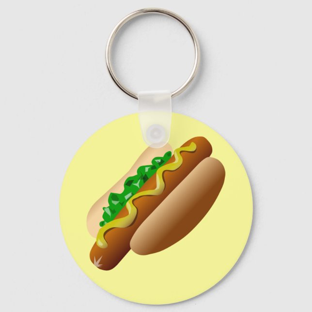 Hotdog Keychain (Front)