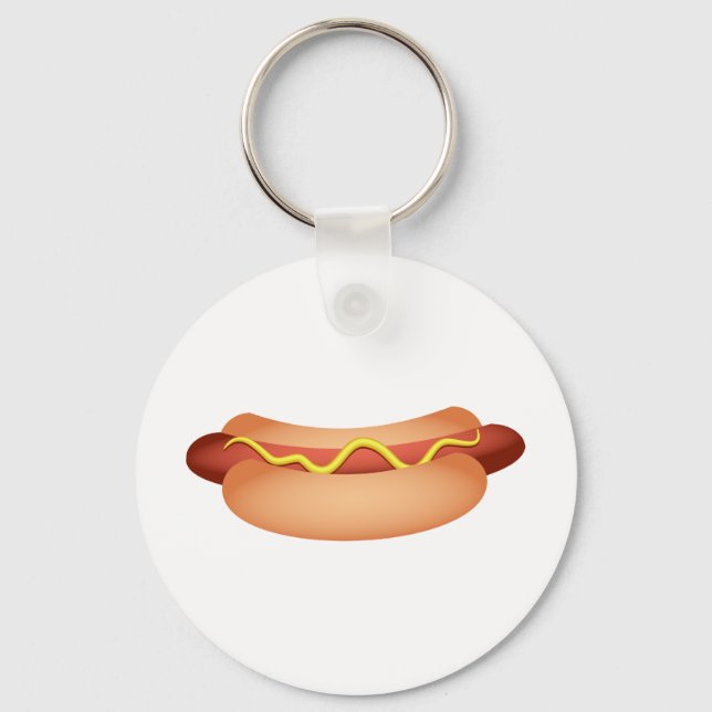 Hotdog Keychain (Front)