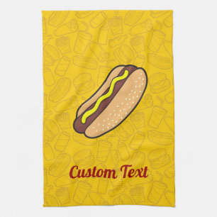 Hotdog Kitchen Towel
