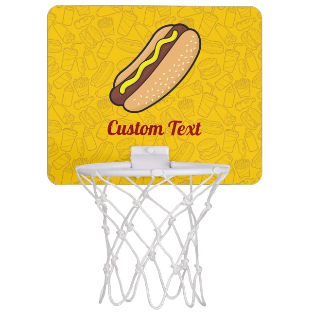 Hotdog Mini Basketball Hoop (Front)