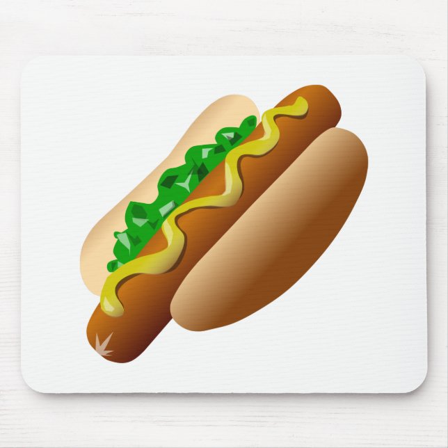 Hotdog Mouse Pad (Front)