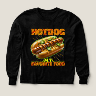 hotdog my favorite food Tri-Blend shirts