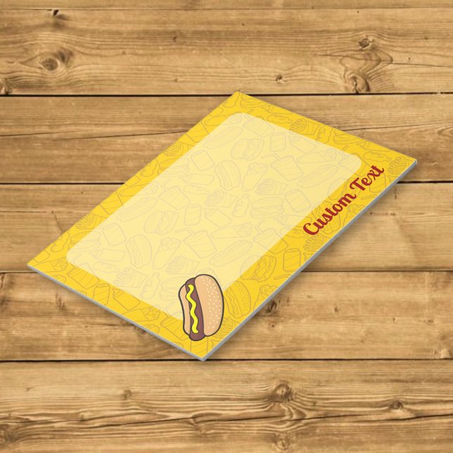 Hotdog Notepad (Creator Uploaded)