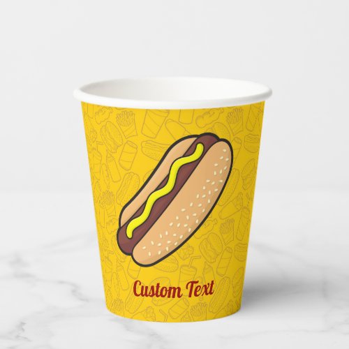 Hotdog Paper Cups