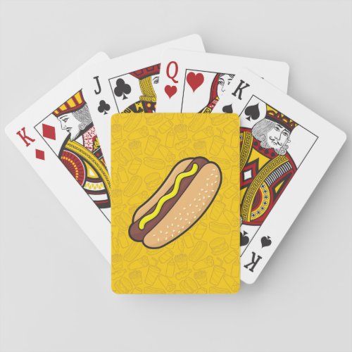 Hotdog Playing Cards