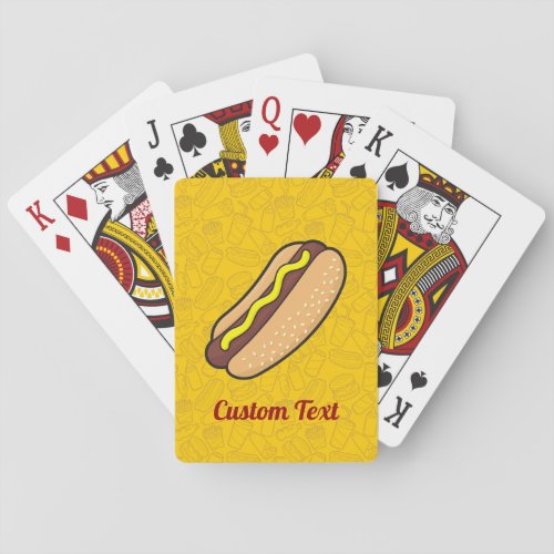 Hotdog Playing Cards