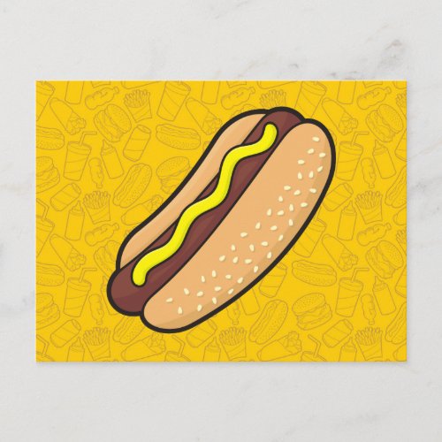Hotdog Postcard