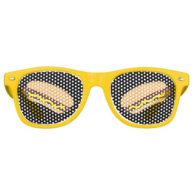 Hotdog Retro Sunglasses (Front)