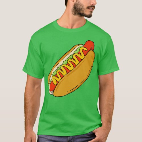 Hotdog Sandwich T_Shirt
