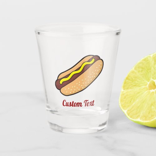 Hotdog Shot Glass