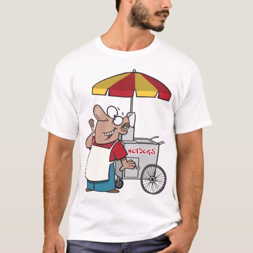 Hotdog Vendor T_Shirt