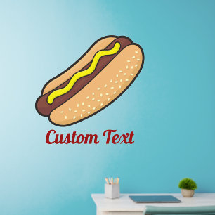 Hotdog Wall Decal