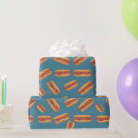 Hotdog Wrapping Paper Birthday Party Funny Gift<br><div class="desc">Hotdog wrapping paper for any occasion.</div>