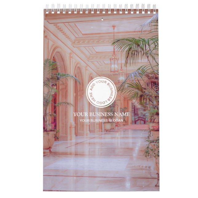 Hotel and Wedding Reception 2026 Business Calendar (Cover)