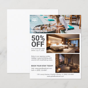 Hotel Booking Minimal Modern Clean Promotional
