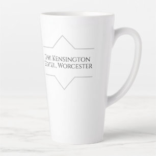 Hotel Branding on a Latte Mug