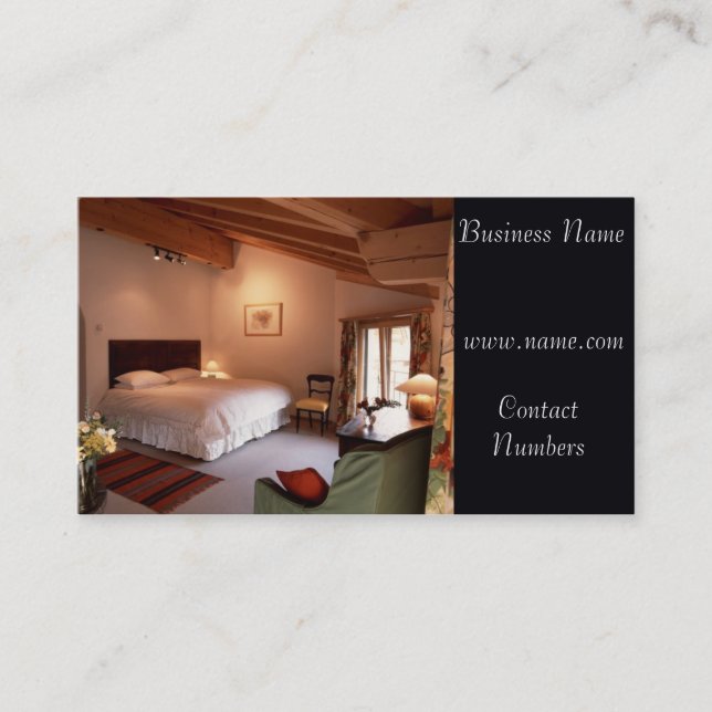 Hotel Business Card (Front)