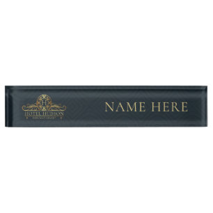 Hotel Business Luxury Desk Name Plate