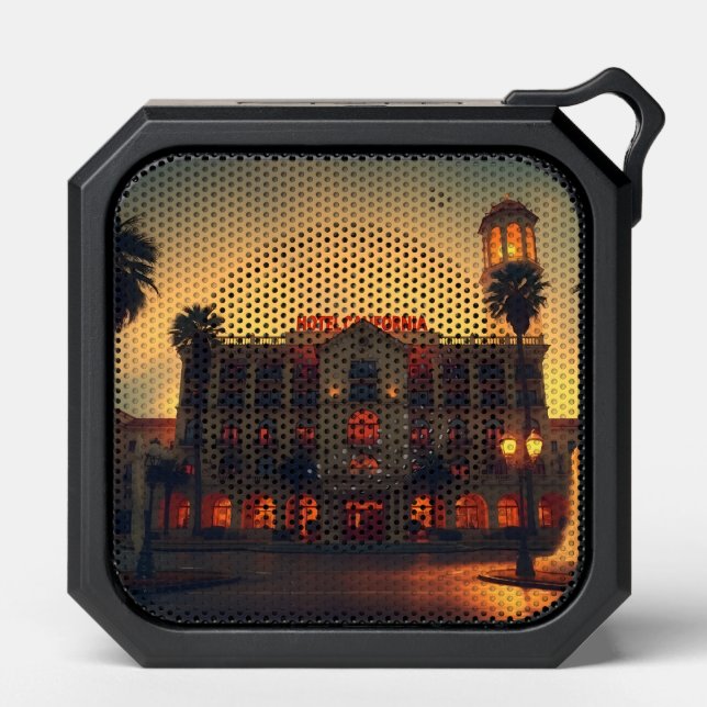 "Hotel California" Bluetooth Speaker (Front)