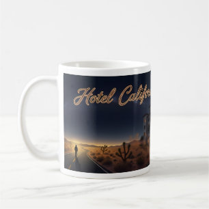 Hotel California Desert Night Mystery Mug