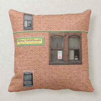 Hotel California Throw Pillow
