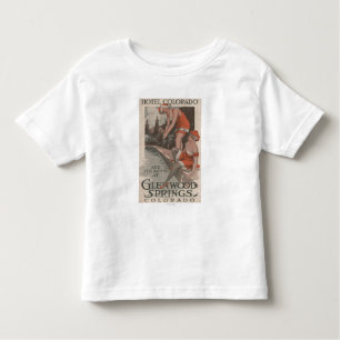 Hotel Colorado & Baths Poster Toddler T-shirt