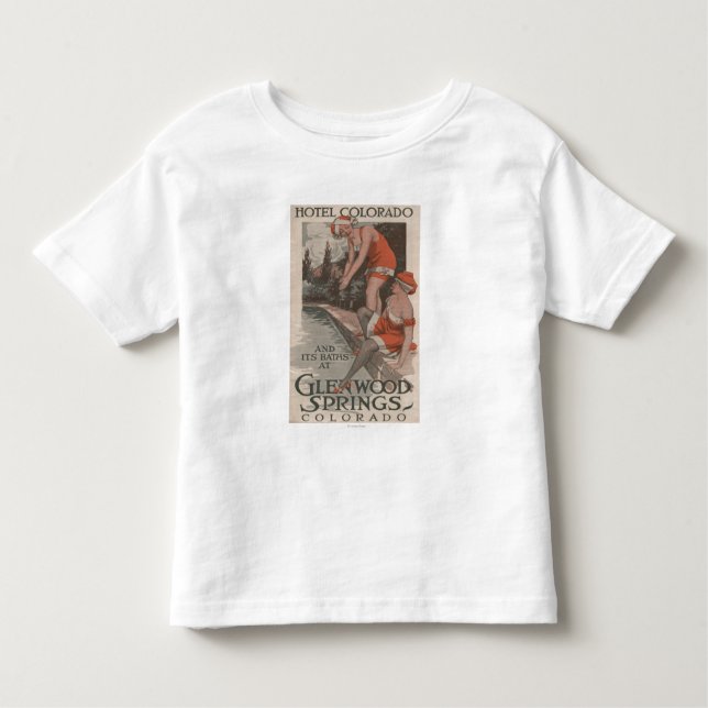 Hotel Colorado & Baths Poster Toddler T-shirt (Front)