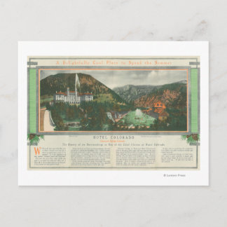 Hotel Colorado Brochure Postcard