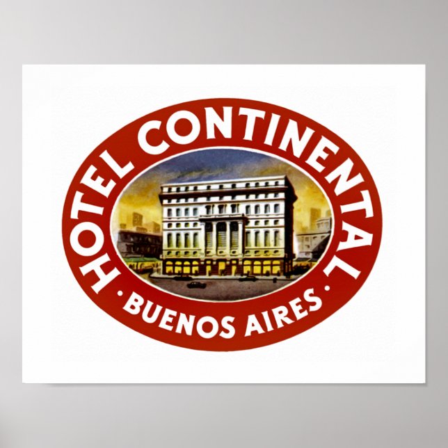 Hotel Continental Buenos Aires Poster (Front)