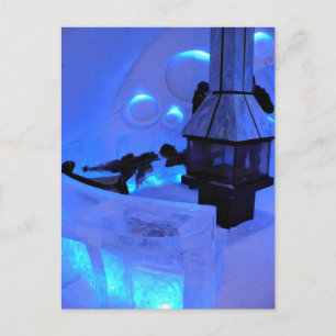 Hotel de Glace, Quebec, Canada Postcard
