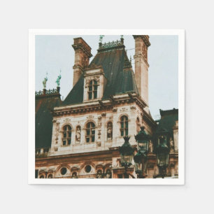 Hotel de Ville, 4th arrondissement, Paris - France Napkins