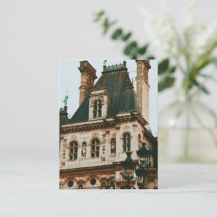 Hotel de Ville, 4th arrondissement, Paris - France Postcard